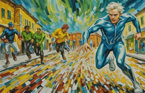 Quicksilver! A captivating journey through time travel and electrifying superpowers?